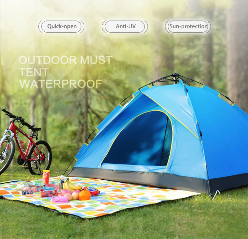 3-second tent - quick and easy to set up