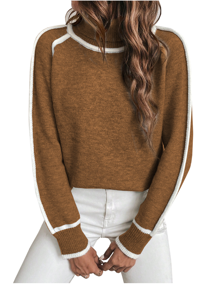 Aurora - Lässiger Rollkragenpullover