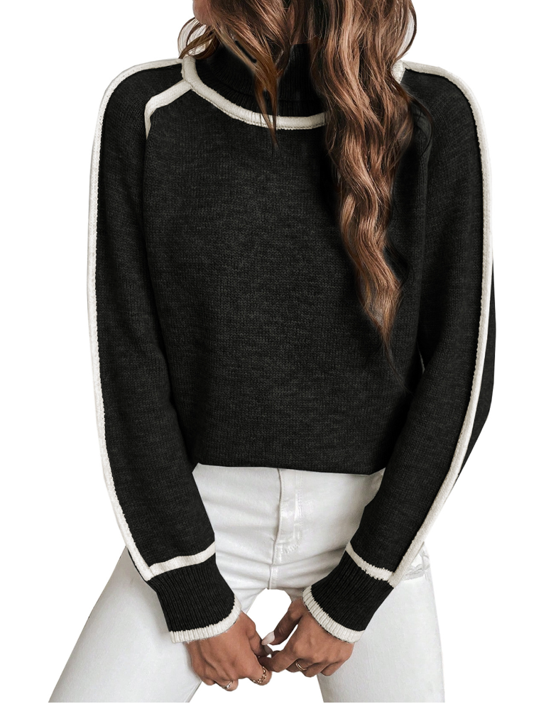 Aurora - Lässiger Rollkragenpullover