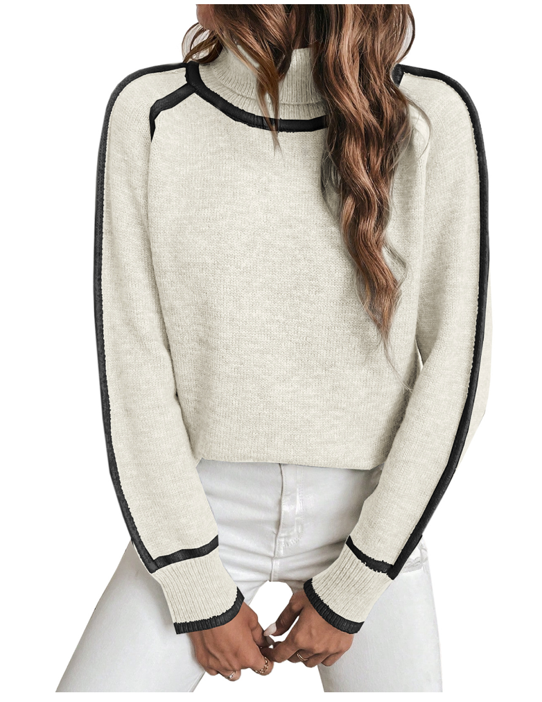 Aurora - Lässiger Rollkragenpullover