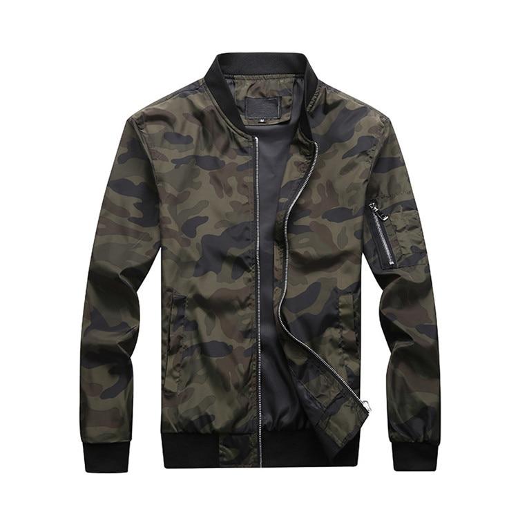 Camo Bomber Jacket