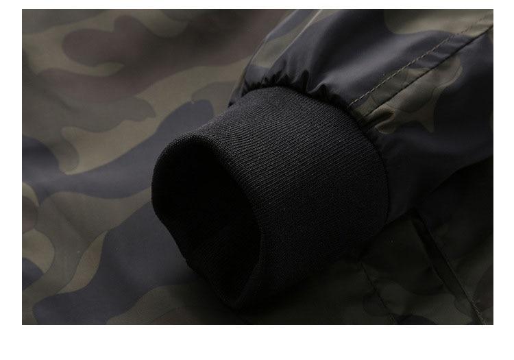 Camo Bomber Jacket