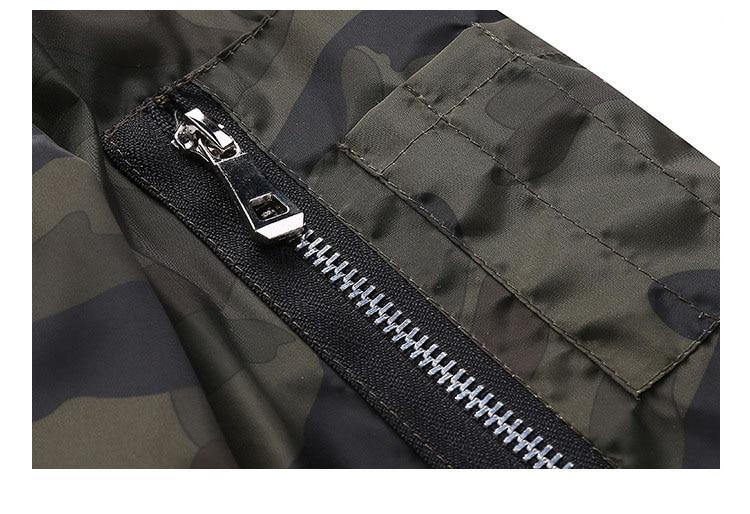 Camo Bomber Jacket